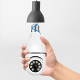 Câmera de Segurança Wifi em Formato de Lâmpada