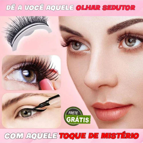 Cílios QueenRoyal™ - Autoaplicável & Reutilizável [COMPRE 1 LEVE 3]
